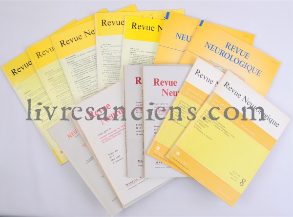 Photo REVUE NEUROLOGIQUE.&nbsp;